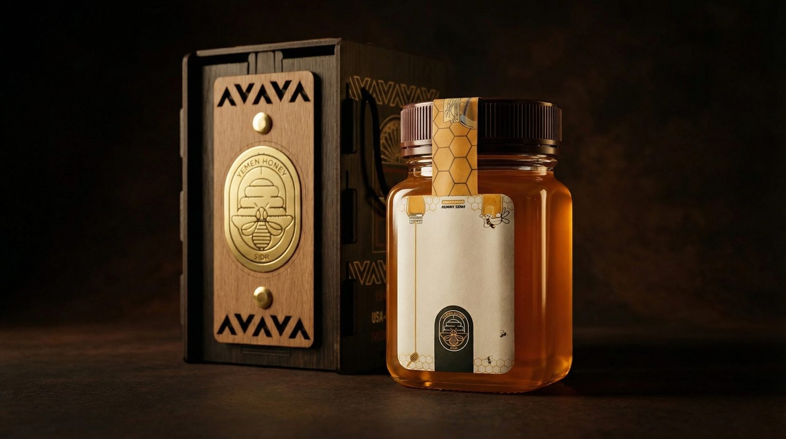 Natural Yemen Sidr Honey USA - 100% Pure Raw Sidr Honey (title)% Natural Yemen Sidr Honey USA - 100% Pure Raw Sidr Honey - Image 3