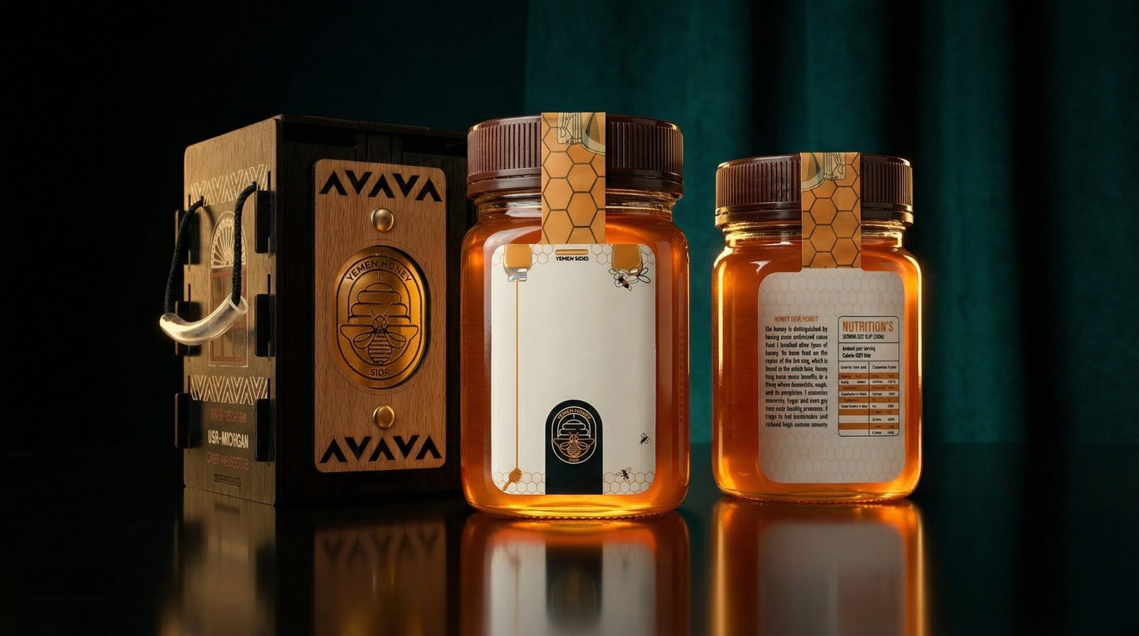 Natural Yemen Sidr Honey USA - 100% Pure Raw Sidr Honey (title)% Natural Yemen Sidr Honey USA - 100% Pure Raw Sidr Honey - Image 4