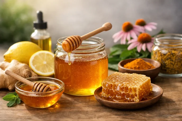 Best Honey for Immunity Support and Wellness (title)% Best Honey for Immunity Support and Wellness