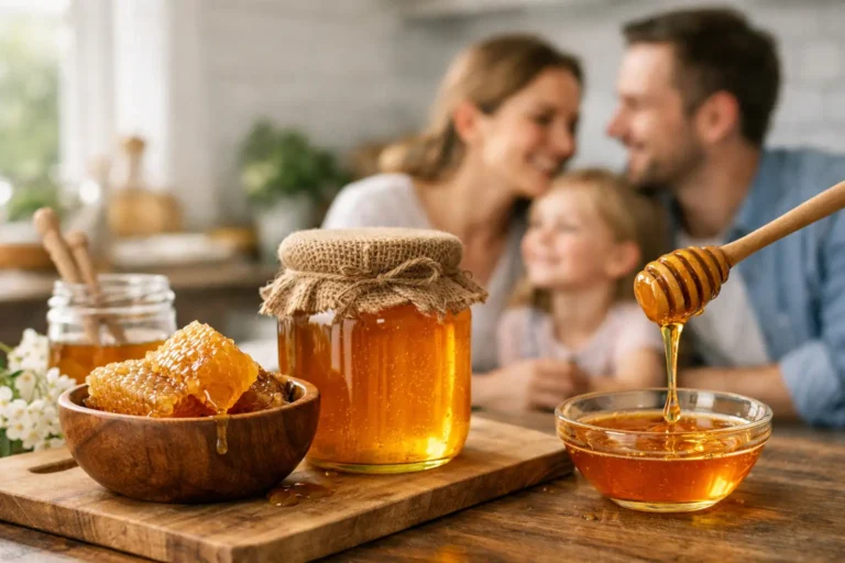 Raw Honey for Families: What to Know (title)% Raw Honey for Families: What to Know