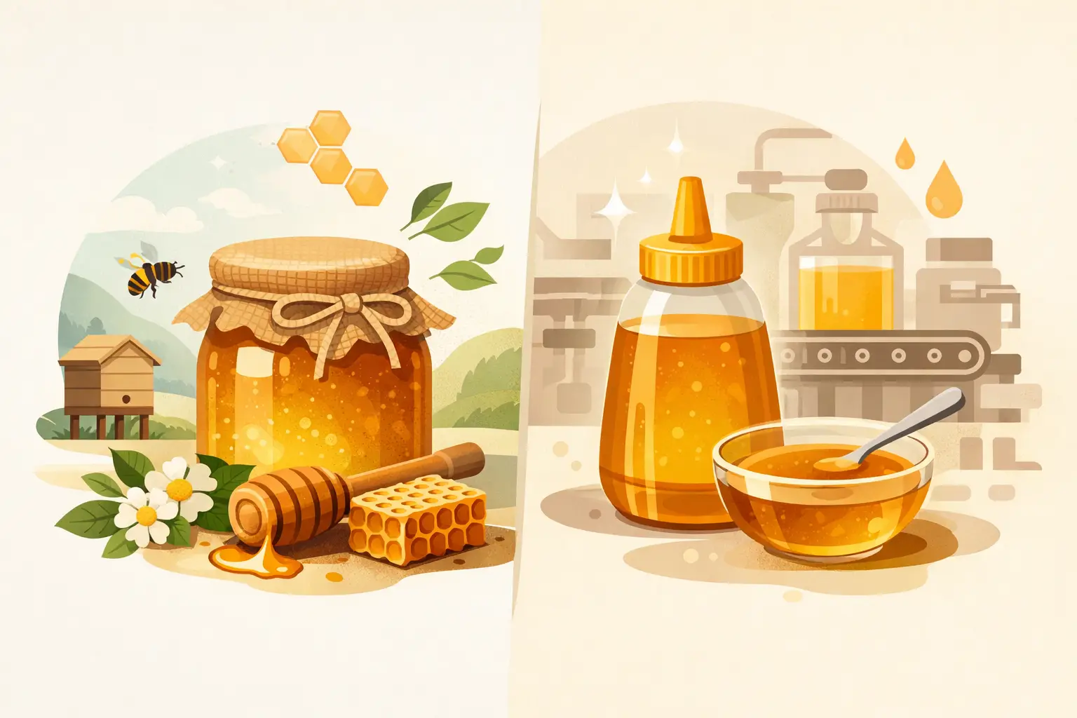 Raw Honey vs Processed Honey Explained