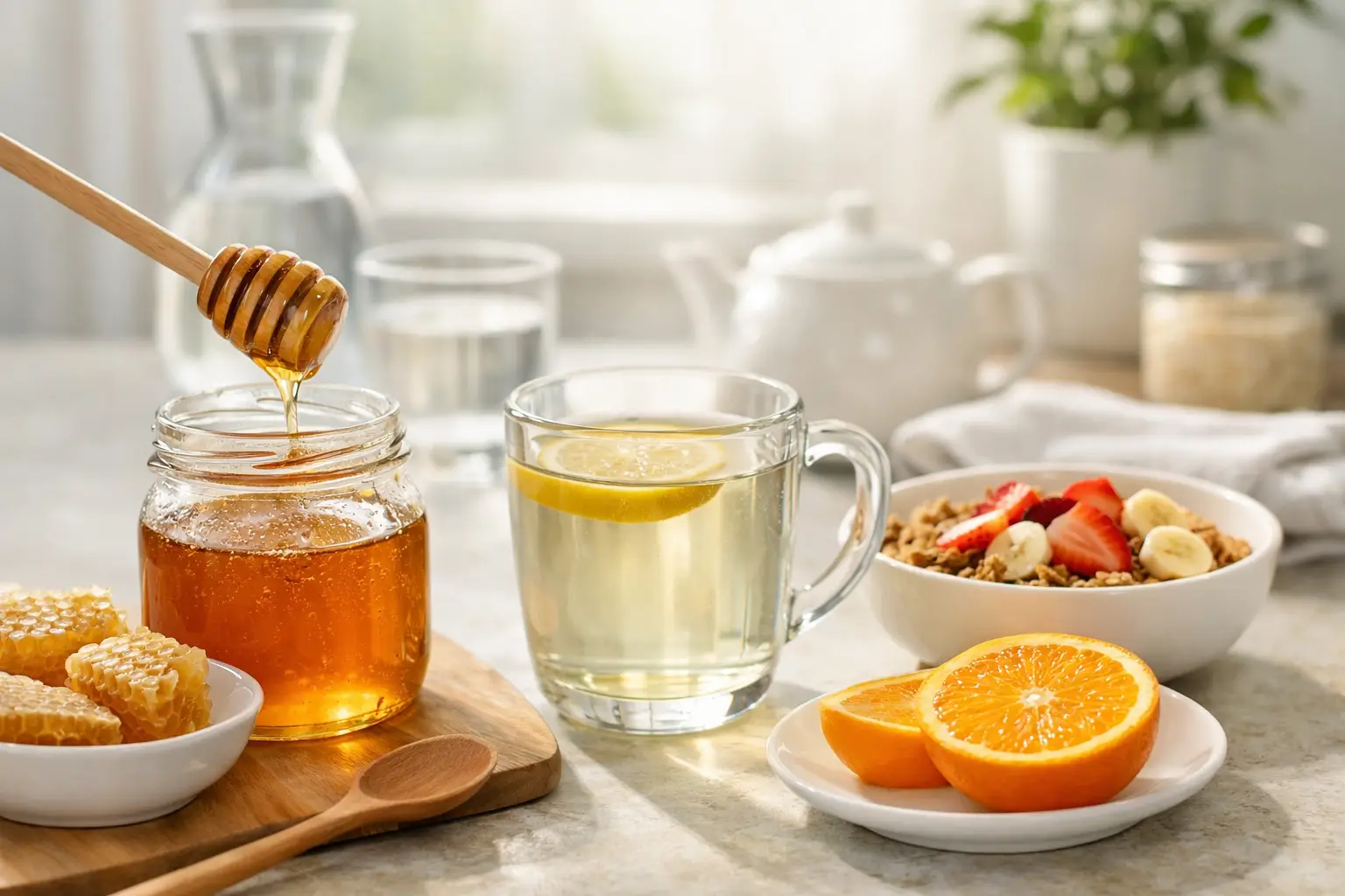 Raw Honey Morning Routine Example for Gentle Energy