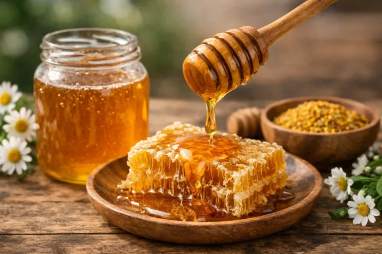 Unprocessed Honey: What Pure Honey Tastes Like (title)% Unprocessed Honey: What Pure Honey Tastes Like